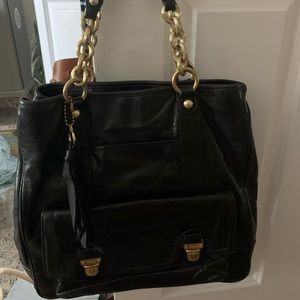 Coach leather bag